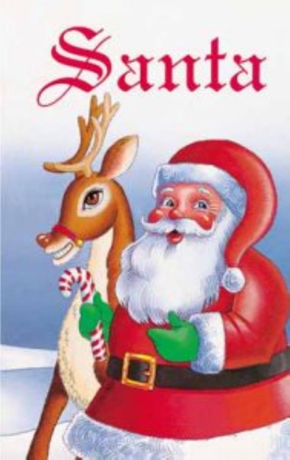 CLEARANCE!   SANTA Personalized Book, Fast Shipping!