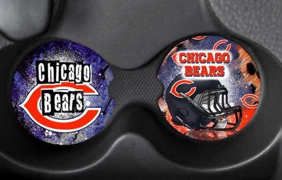 Set of 2 Bears Car Cup Coasters, Fast FREE Shipping!
