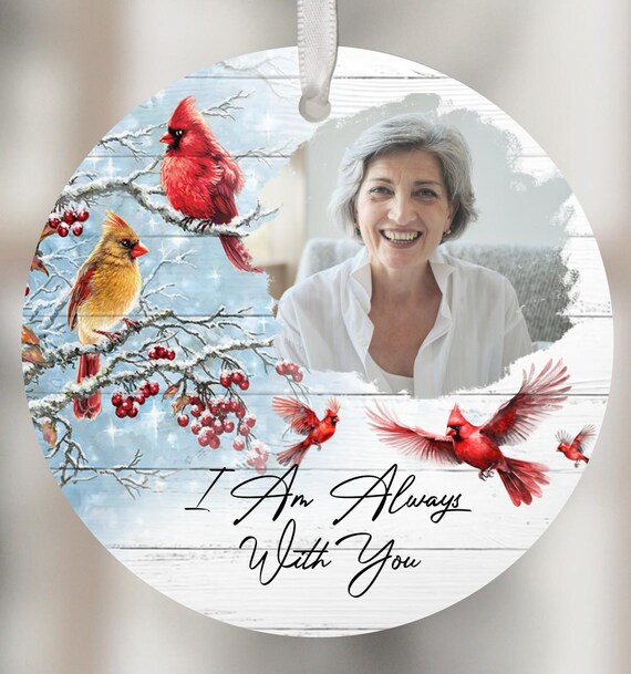 I am Always with You ornament Personalized Memorial Ornament, Includes Gift Box, Item #O159, FAST SHIPPING!