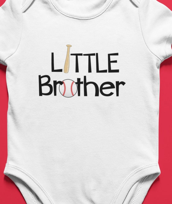 Little Brother Baseball Bodysuit, FAST SHIPPING