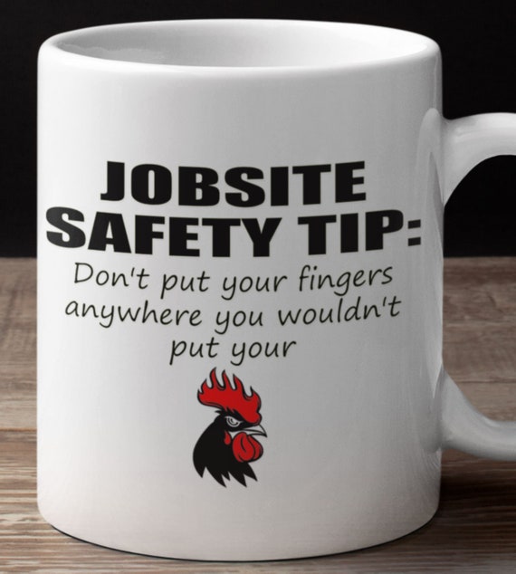 Fun Gift for Co-worker Gift, Gift for Friend, Job Worksite Tip Coffee Mug