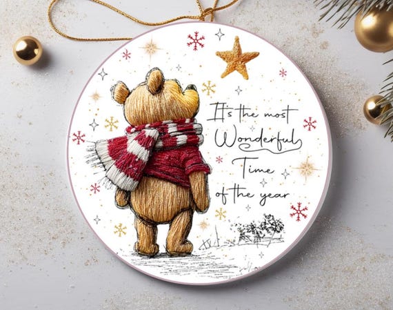 Adorable "It's the Most Wonderful Time of the Year" Ornament, Includes Gift Box, FAST SHIPPING!