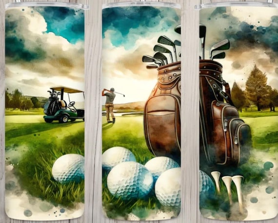 Beautiful Golf 20 oz Tumbler, FAST SHIPPING!