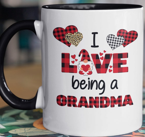 Cute I Love Being a Grandma, 11 oz mug, Great gift for Grandma, Valentine's Gift