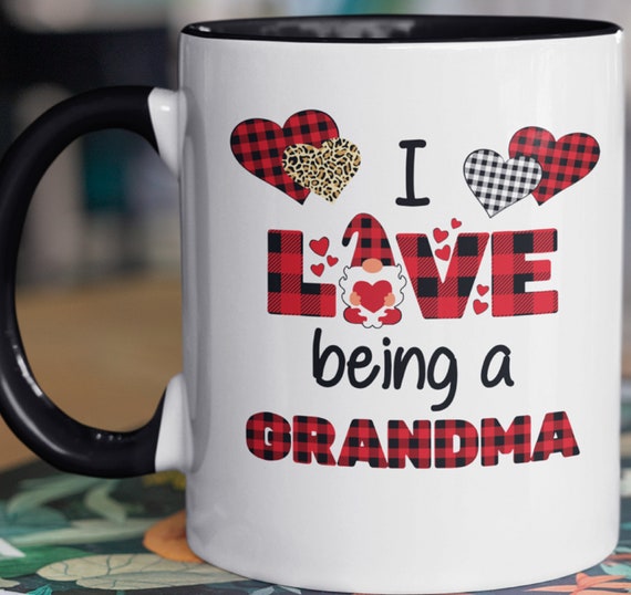 Cute I Love Being a Grandma, 11 oz mug, Great gift for Grandma, Vamentin's Gift