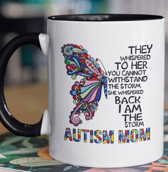 I AM the Storm, Autism Mom, Large 15oz mug