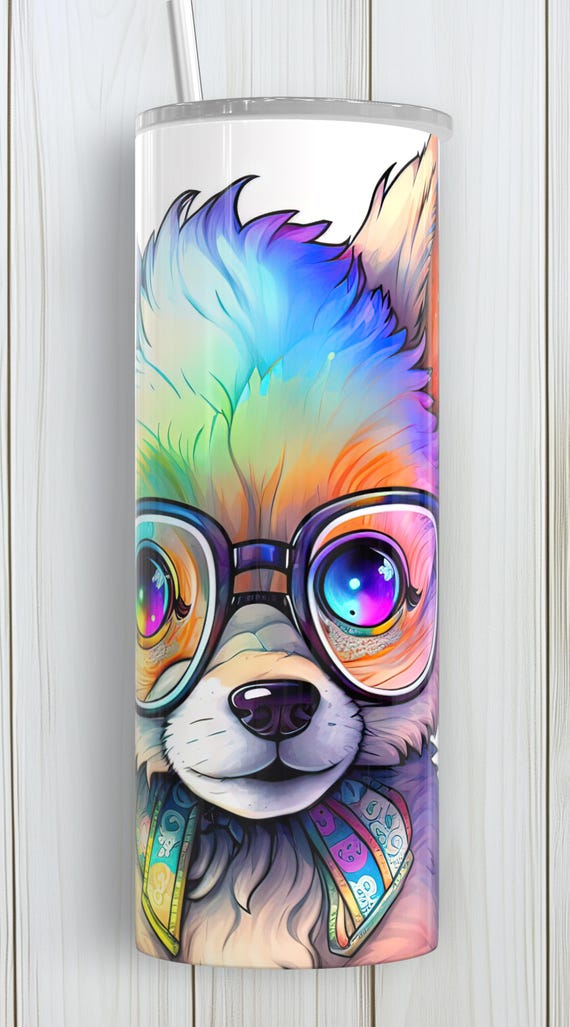 Cute Wolf 20 oz Tumbler, FAST SHIPPING!