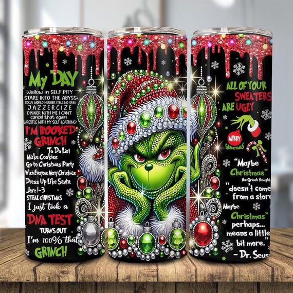 EXTRA SPARKLY, Rhinestone-like on a 20 oz Silver Glittery Tumbler, Can also be done on a regular tumbler. Fast Shipping!