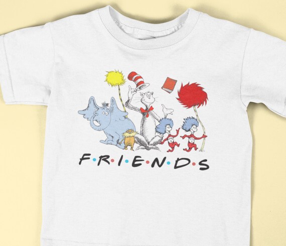 CLEARANCE!  Friends Toddler Size 5/6 White T-Shirt, FAST SHIPPING!