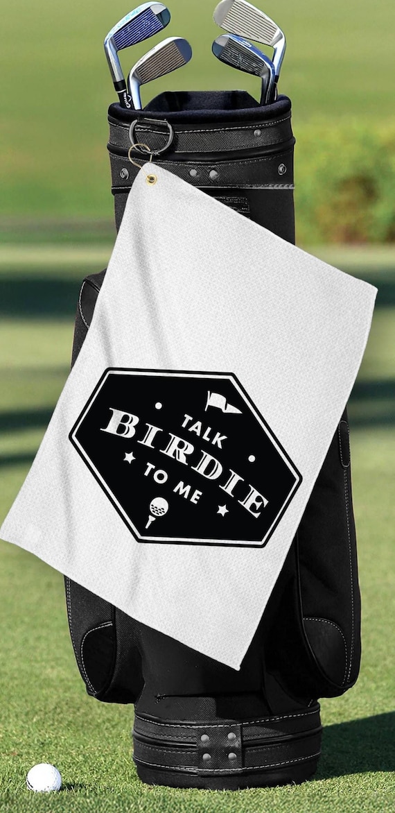 Talk Birdie to Me Golf Towel, Fun Gift for Father's Day/Birthdays...FAST SHIPPING!