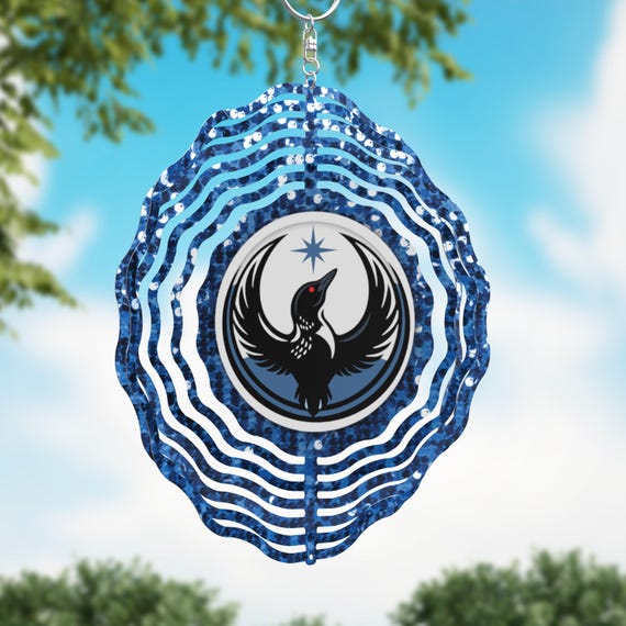 MN Rebel Loon 8" or 10" Wind Spinner, Several Designs, Optional Spiral Tail Available, FAST SHIPPING!