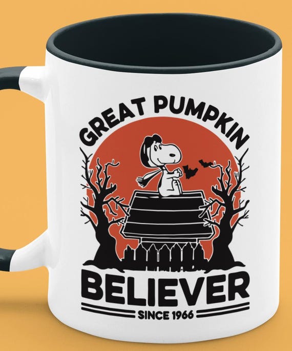 Great Pumpkin Believer Standard 11oz mug, FAST SHIPPING