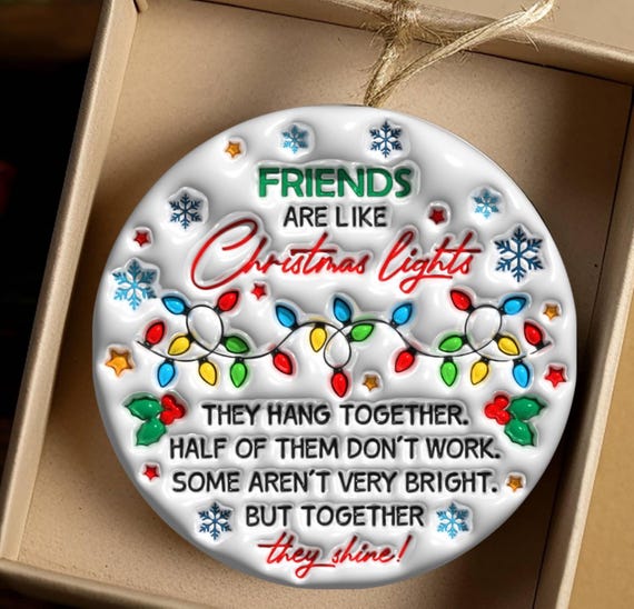 Fun Friend Ornament, Includes Gift Box, FAST SHIPPING!
