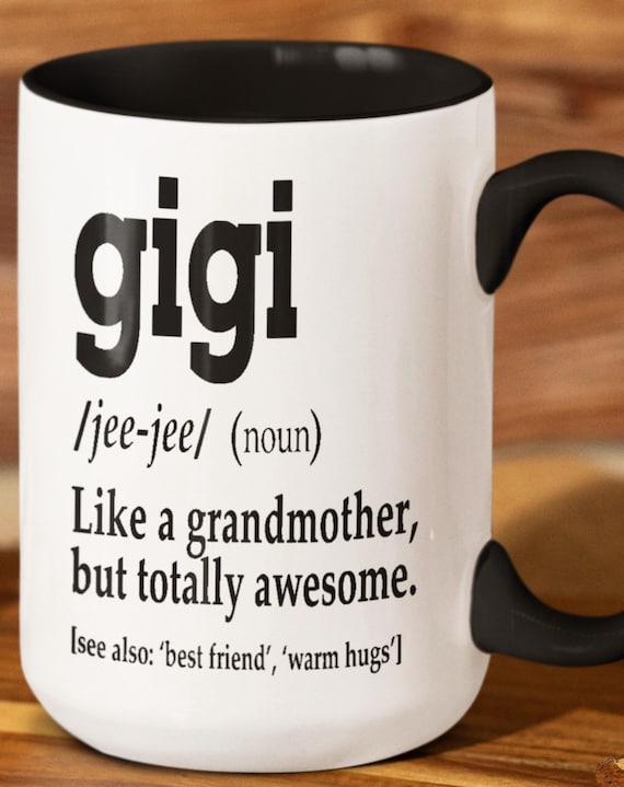 CLEARANCE!  "Gigi" Definition LARGE 15 oz Coffee Mug, Fast Shipping!