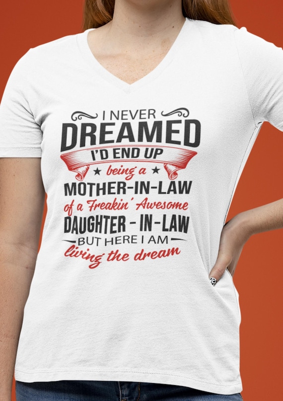 CLEARANCE!  This will be your Mother-in-Law's Favorite Shirt!  LOL White XL Women's V-Neck, Fast Shipping!
