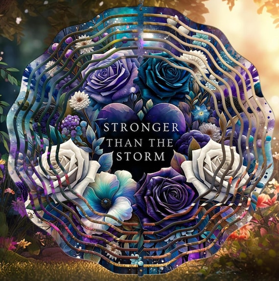 Stronger than the Storm Wind Spinner, Choice of 8", 10" or 12" Spinner, Optional Spiral Tail Available, FAST SHIPPING!