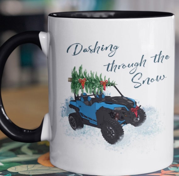 Dashing through the Snow (UTV Coffee Mugs), FAST SHIPPING!