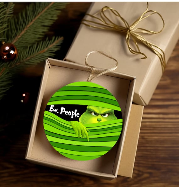 Fun "Ew..People" Ornament, Includes Gift Box, FAST SHIPPING!