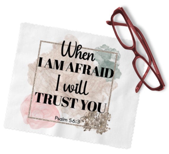 Variety of Christian Verses on Microfiber Lens Cleaning Cloths, 5 1/2" x 5 1/2", FAST FREE SHIPPING!