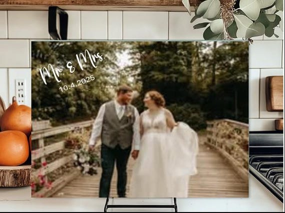 Beautiful Custom Tempered Glass Cutting Board using your favorite image, Charcuterie Board, Cheese Board, Kitchen Decor, FAST SHIPPING!
