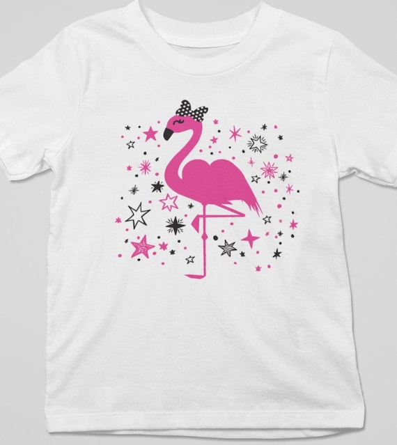 CLEARANCE! Cute Flamingo Toddler 4T T-Shirt.  Fast Shipping!