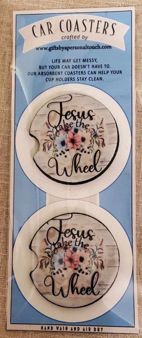 Jesus Takes the Wheel {Coasters} Jesus Takes the Wheel {Coasters}