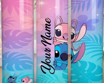 Stitch & Angel 20 oz Tumbler, FAST SHIPPING!