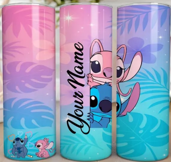 Stitch & Angel 20 oz Tumbler, FAST SHIPPING!