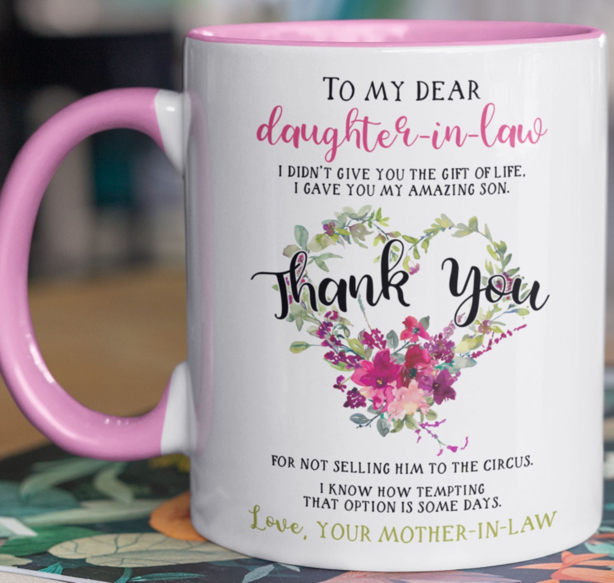  Hweijm Mother in Law Gifts from Daughter in Law, Birthday  Mother's Day Christmas Thanksgiving Present for Mom Mother in Law, Mother  in Law Gift Ideas, 20oz Mother in Law Coffee Cup 