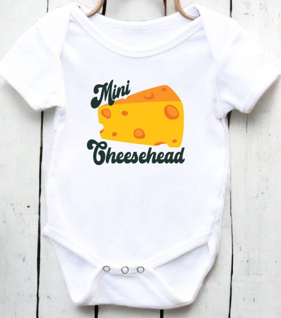 Mini Cheesehead and Little Cheesehead Infant Bodysuit or Toddler T-Shirt, Short or Long Sleeve, FAST SHIPPING!