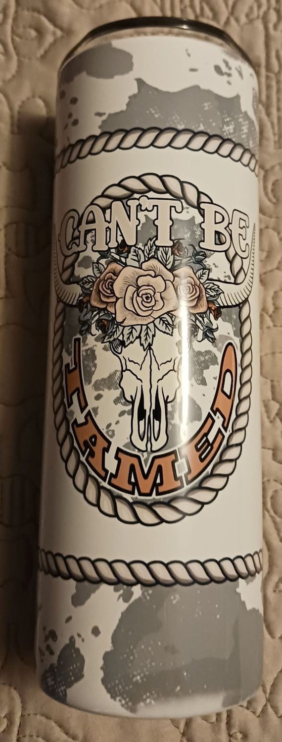 Can't Be Tamed, 20oz Double-Wall Stainless Steel Tumbler, FAST SHIPPING!