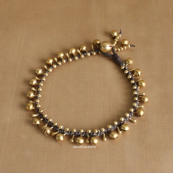 Beading Macrame Boho Daisy Bracelet Anklet wear Ankle or Wrist