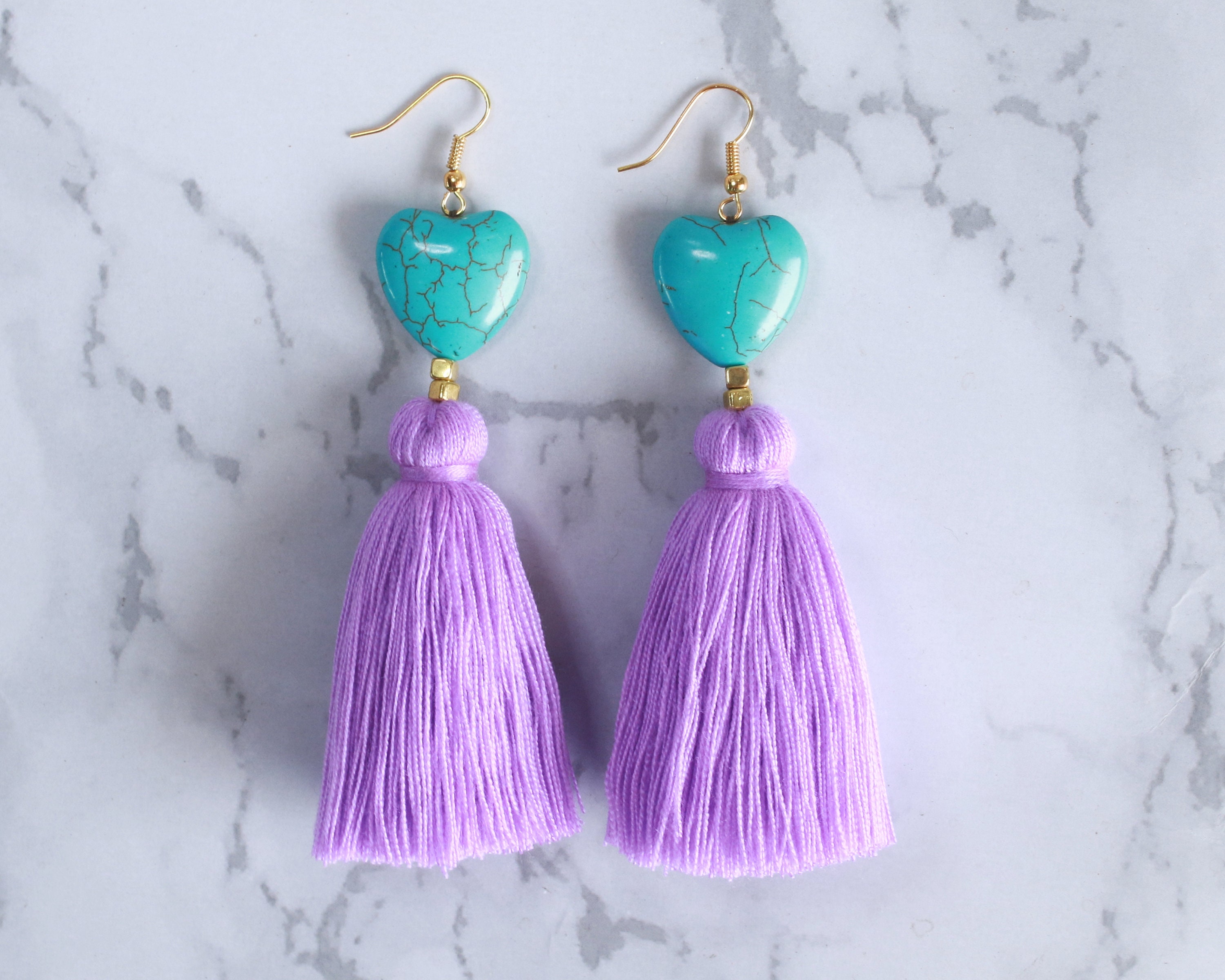 Pendientes De La Borla De Bfh Bouchia Pendientes De La Mujer Pendientes De La Borla De Bfh Bouchia Pendientes De La Mujer