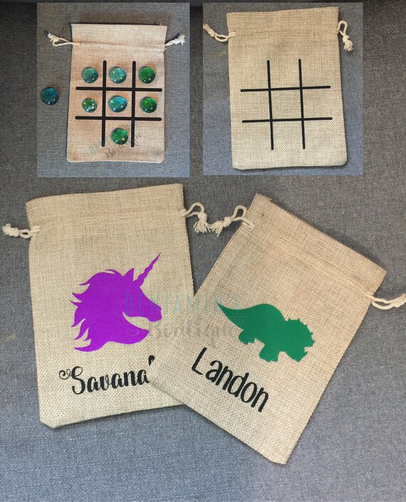 Personalized Dinosaur Or Unicorn Tic Tac Toe In A Bag Game Etsy Personalized Dinosaur Or Unicorn Tic Tac Toe In A Bag Game Etsy