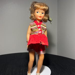 Vintage Ideal Tammy Doll 1960s Original Outfit Clean Condition Marked G-9-H Teen Fashion Doll