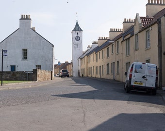 West Wemyss Fife,  Fine Art Photography,  Nature Photography, village Print, Scotland image, buildings, art, street photograph