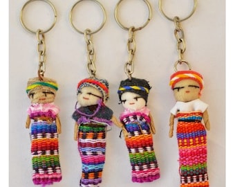 Sorgenpuppe Schlüsselanhänger