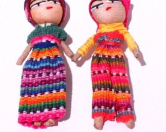 Lg 3" Worry Doll for Crafts