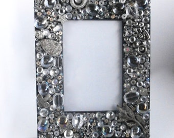 Mosaic Jewellery Photo Frame - Unique Handcrafted Home Decor