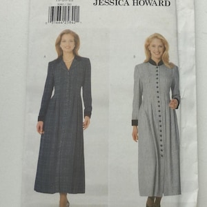 Uncut Size 18 - 22 Jessica Howard Sewing Pattern - BUTTERICK Patterns 5080 - Dress