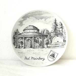 Bad Meinberg Vintage Plate - Decorative Souvenir Plate