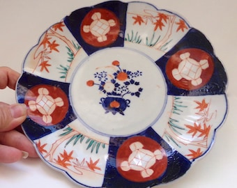 Decorative Imari Plate - Hand Painted Vintage Plates