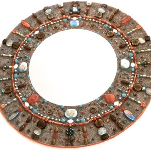 Custom Mosaic Mirror - Decorative Mosaic Jewellery Art