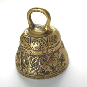 Vintage Brass Bell - Small Antique Hand bell
