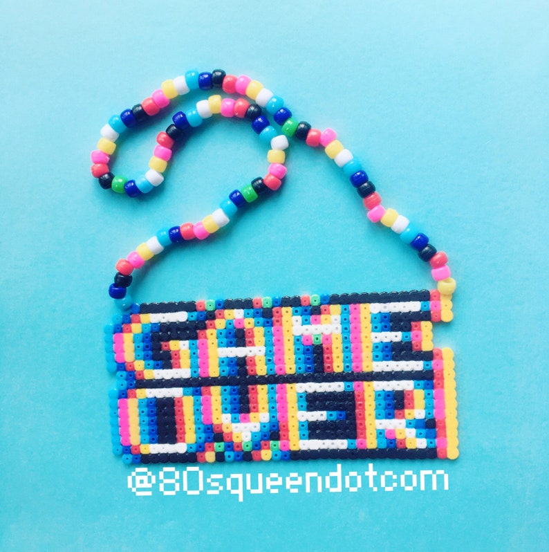 Kandi necklace mind blowing Game over
