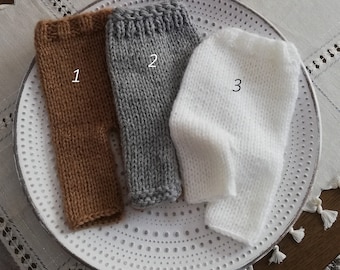 Newborn pants Knit unisex pants Baby pants Baby Photo prop Christening Newborn pants, Photography pants RTS