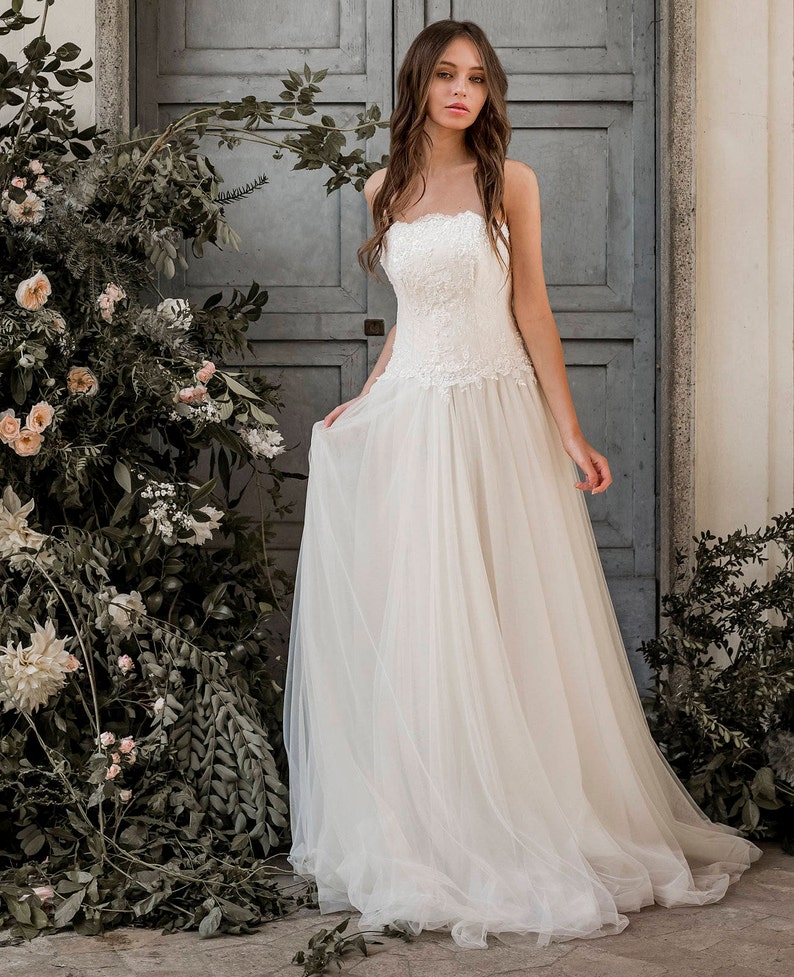 Corset Wedding Dresses with Lace