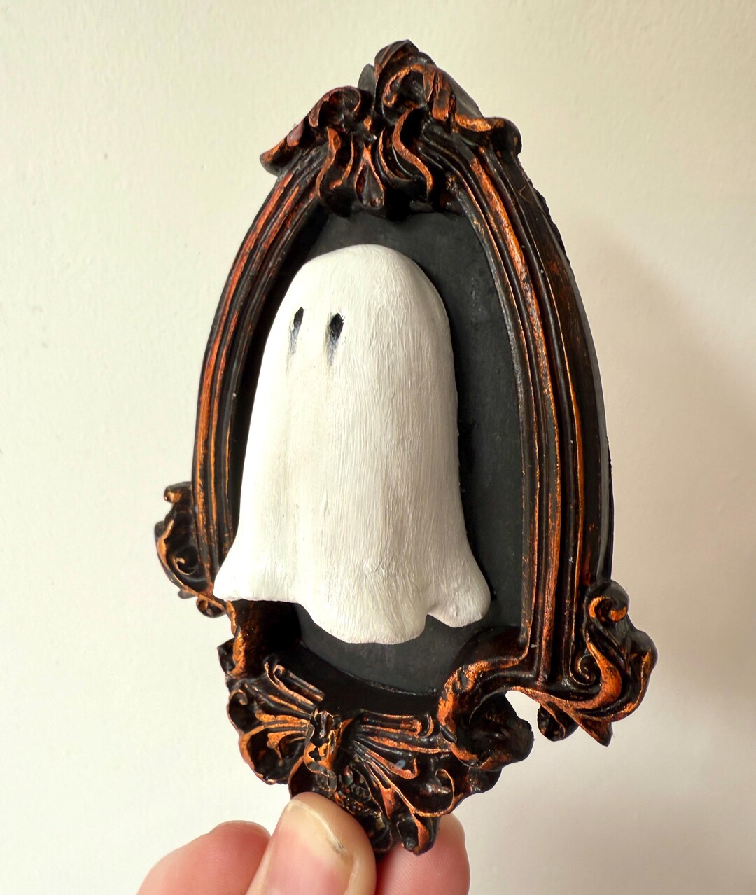 Ghost Frame Spooky 3D Art - Small Ghost Frame - Etsy