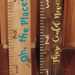 Growth ruler, Personalized Growth Chart, Family Growth Chart, Wooden Ruler, Baby Shower Gift, Birthday Gift, Boy Gift, Girl Gift
