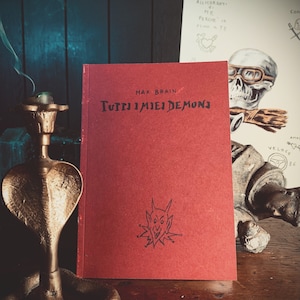 Tutti i miei Demoni - Max Brain, Flash Book, Prison Tattoo, Demon, Traditional Tattoo, Book